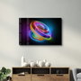 Wallity Pintura decorativa de vidrio templado Multicolor 35 x 55 cm